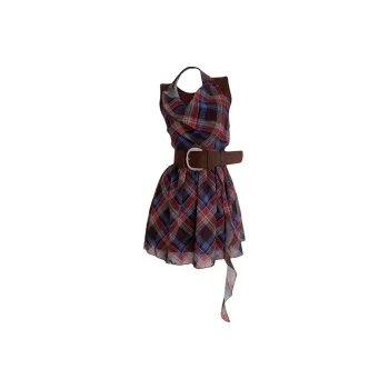GUOZHEN Sleeveless Dress Women's
