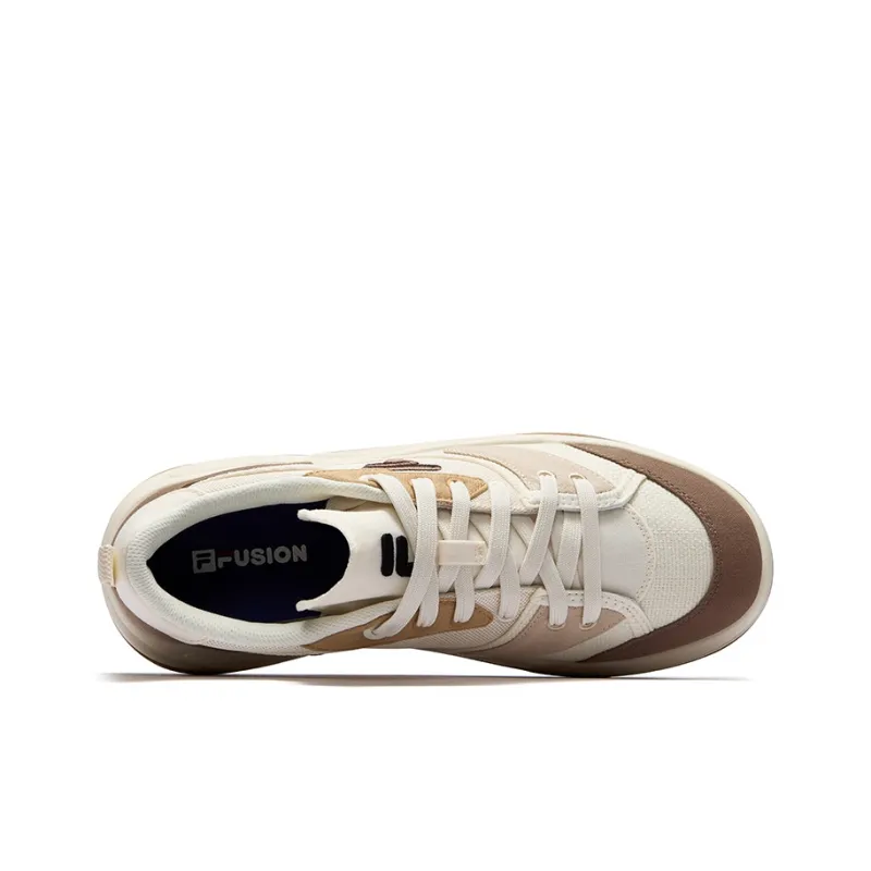 FILA FUSION BANK II DX CVS Cool Skateboard Shoes 2DX Canvas Edition Low Top Casual Shoes Men's Reindeer Brown-2