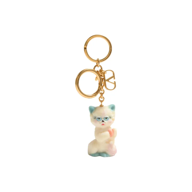 Valentino Brass Bag Charm Bag Merch Women's Multicolor-1