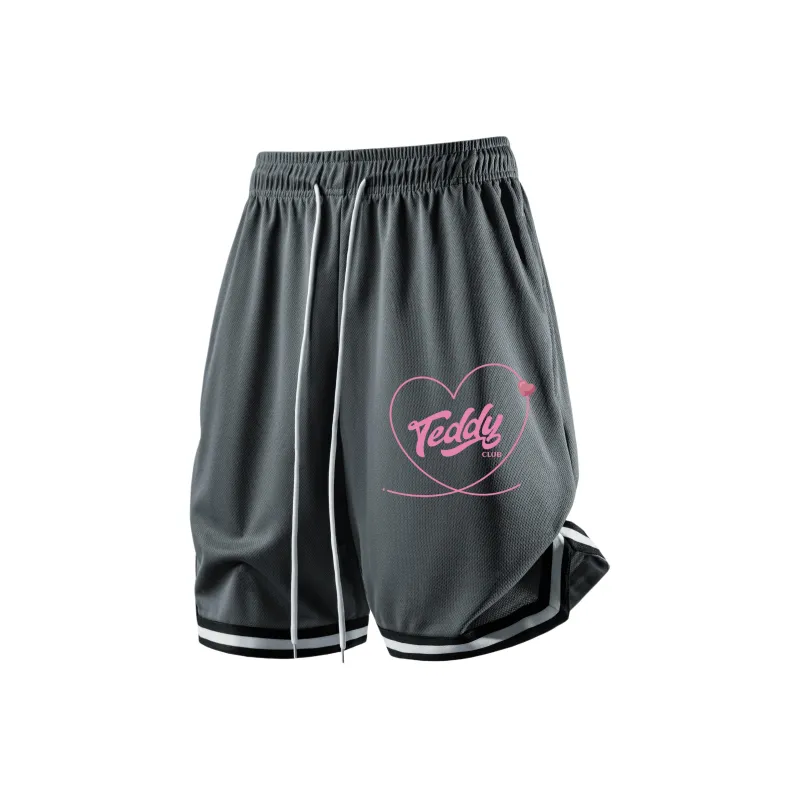 Teddy Bear Collection Basketball Shorts Unisex-2