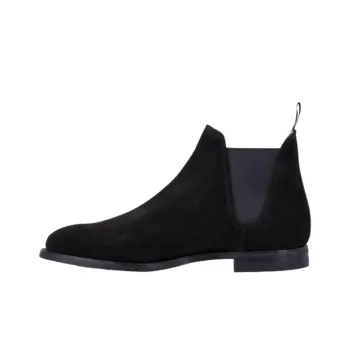 CROCKETT & JONES Ankle Length Chelsea Boots Men's Black