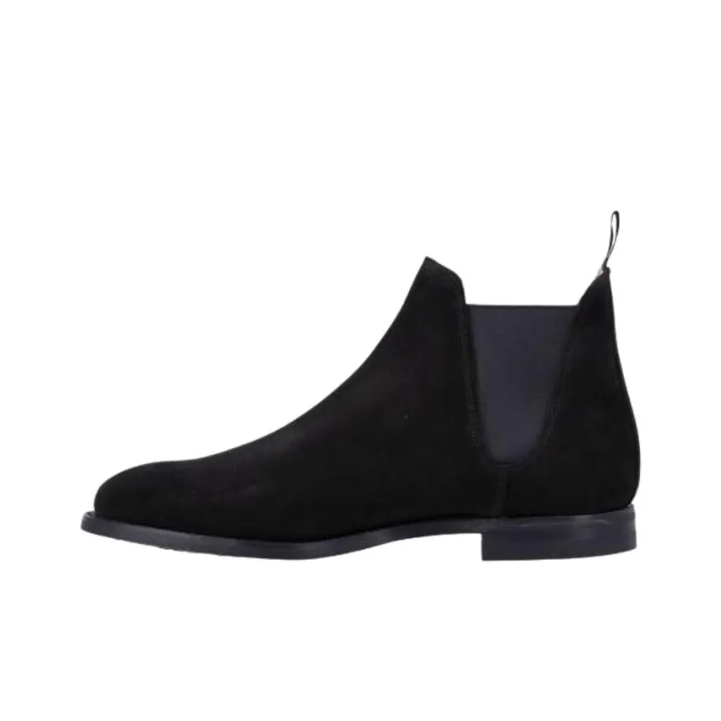 CROCKETT & JONES Ankle Length Chelsea Boots Men's Black-0