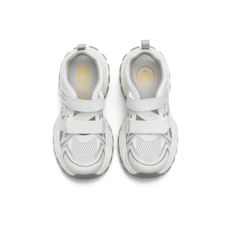 MASOOMAKE Breathable Lightweight Height Increasing Low Top Chunky Sneakers Women's-2