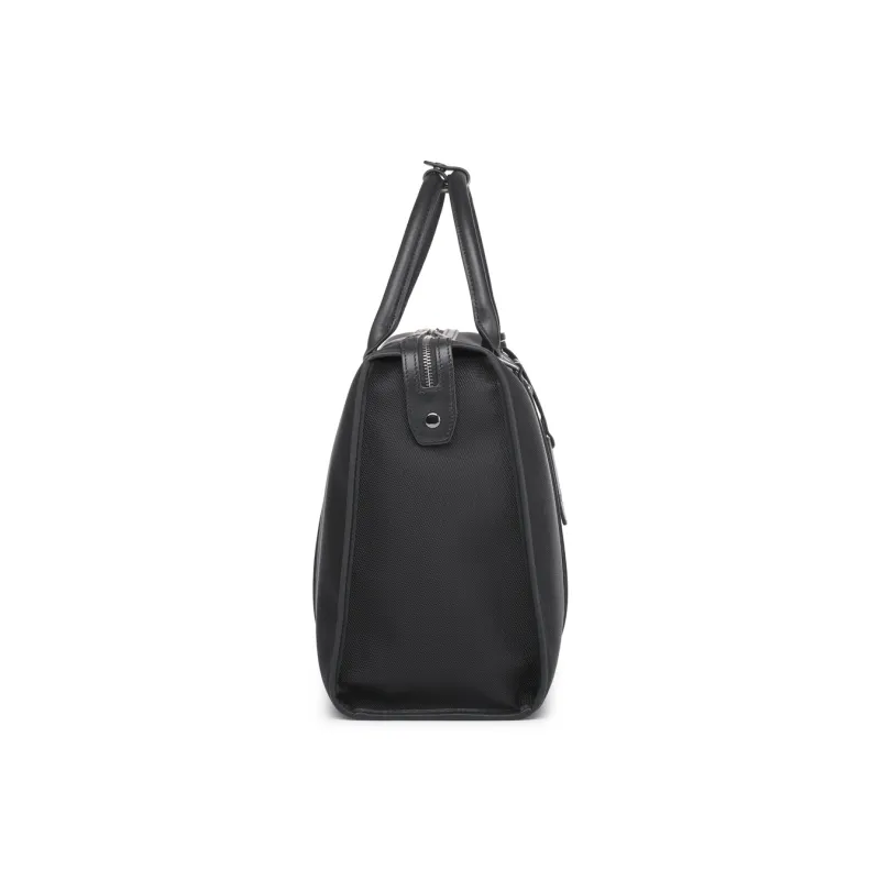 Chrisdien Deny Cow Leather Travel Bag Men's Black-3