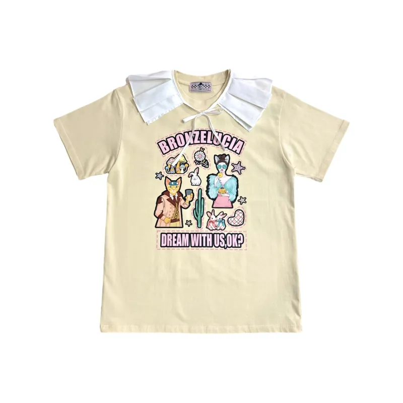 Bronze Lucia T Shirts Women's Champagne-0