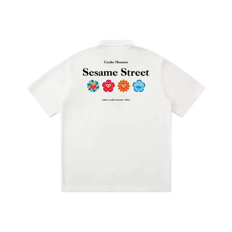 SESAME STREET Polo Shirt Unisex-5