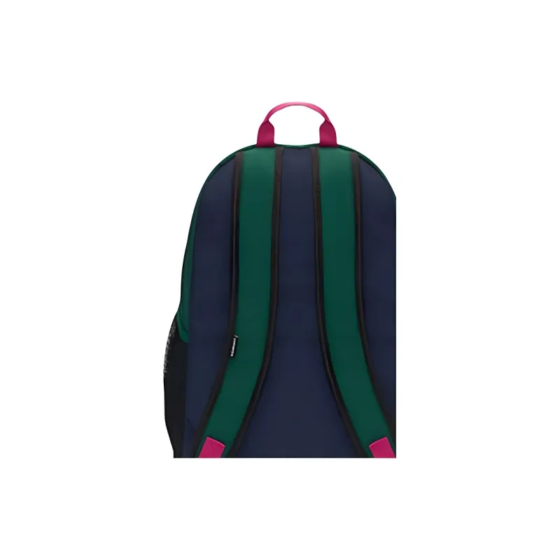 Converse Polyester Backpack Regular Unisex Green/Navy Blue-4