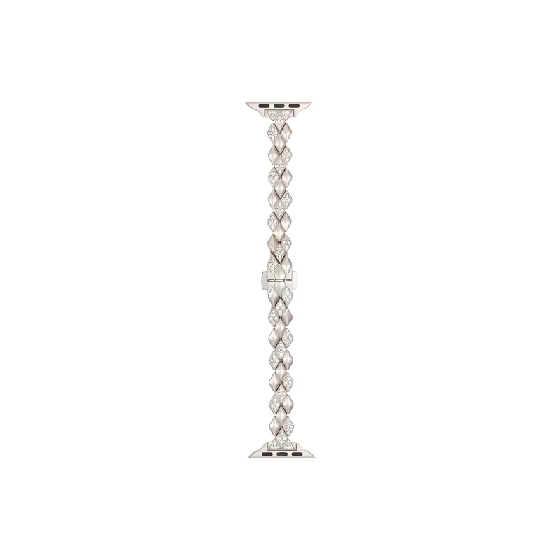 KVZUVUU Apple Compatibility Watch Band Metal-5