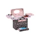832 Leopard Print Pink (Four-Door/Drawer Integrated)