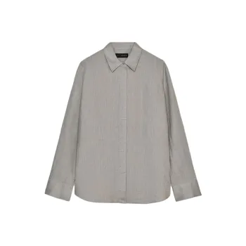 ZARA ZW Series Shirts Women's Light Gray