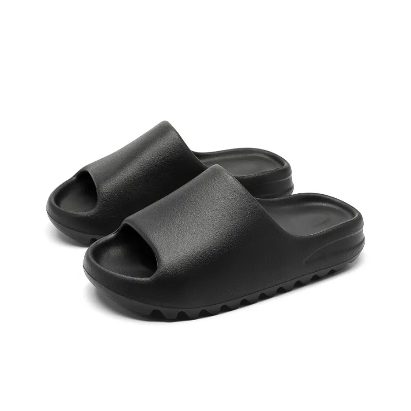 HAPPY DINO Slide Slippers Unisex Beige, Black, Chocolate-4