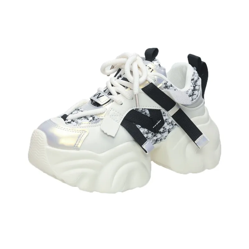 Dawei's House Low Top Chunky Sneakers Women's-12