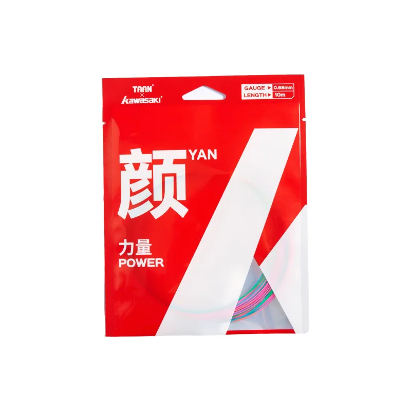 Kawasaki Hongyan Durable Type Badminton Racket Strings Two Tone Threads Training Competition Specialized Unisex-0