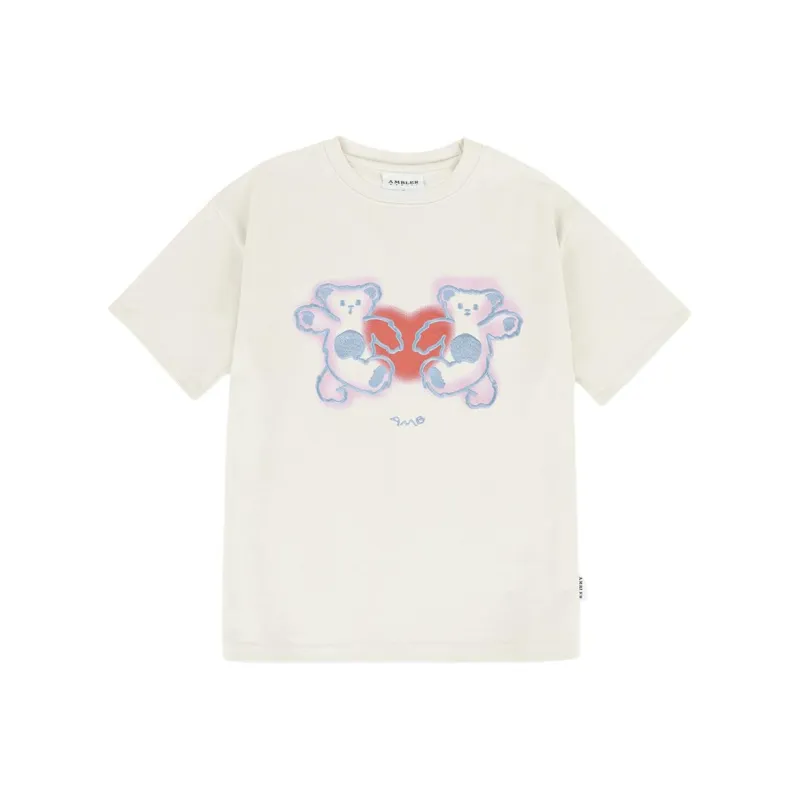 Ambler T Shirts Women's Ivory-0