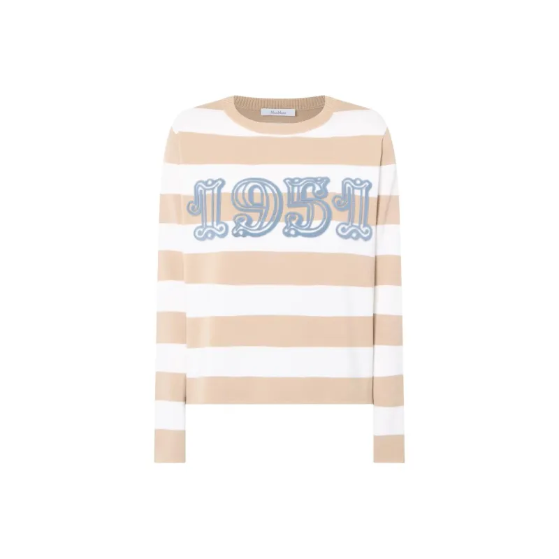 MaxMara Sweater Women's Sand White-0