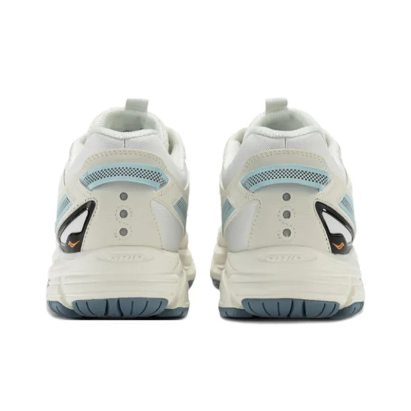Saucony Shock Absorbers With Slip Resistant And Abrasion Resistant Properties Low Top Running Shoes Unisex White Blue-3