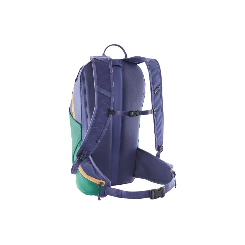 Patagonia Terravia Mountaineering Bag Outdoor Bag Recycled Nylon 22L Purple & Green Unisex-1