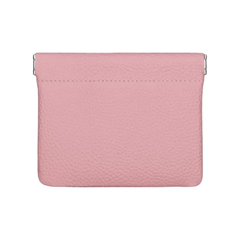 Gorora Top Grain Cow Leather Coin Purse Unisex Multicolor-6