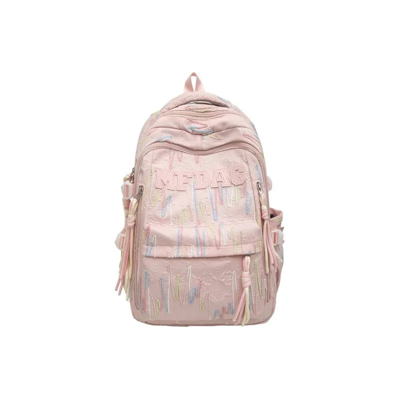 Elsvet Nylon Backpack Unisex Multicolor-0