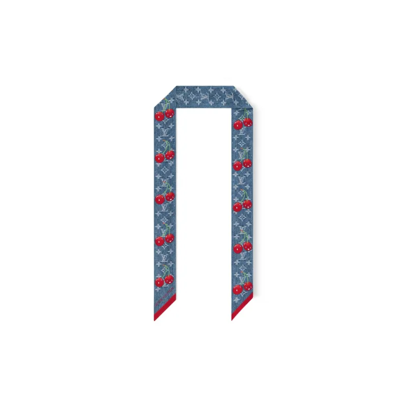 LOUIS VUITTON Hair Bands Unisex Blue-0
