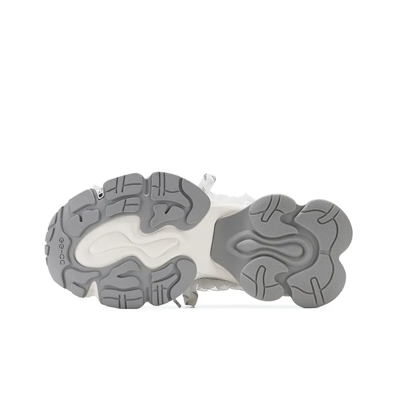 GG CC Abrasion Resistant Slip Resistant Closed Toe Slippers Women's Silver-4