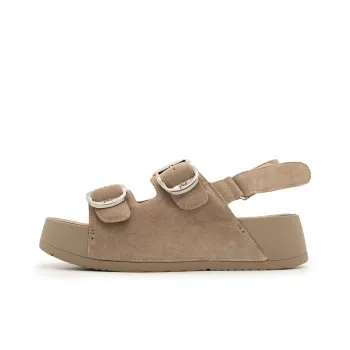 FED One Strap Sandals Women's Camel