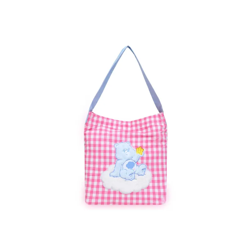 CAREBEARS Polyester Shoulder Bag Women's Pink/Blue-0