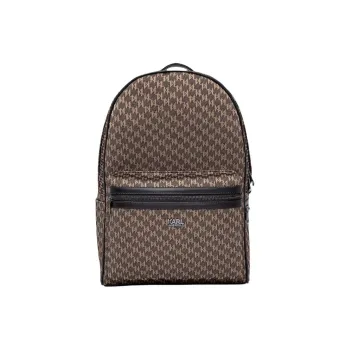 KARL LAGERFELD Viscose Backpack Men's Umber