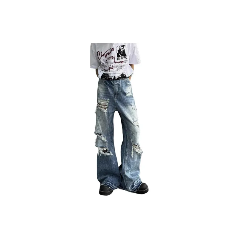T IRA Jeans Unisex Blue Summer-2