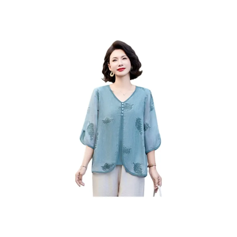 PIERRE CARDIN Chiffon Shirt Women's-0