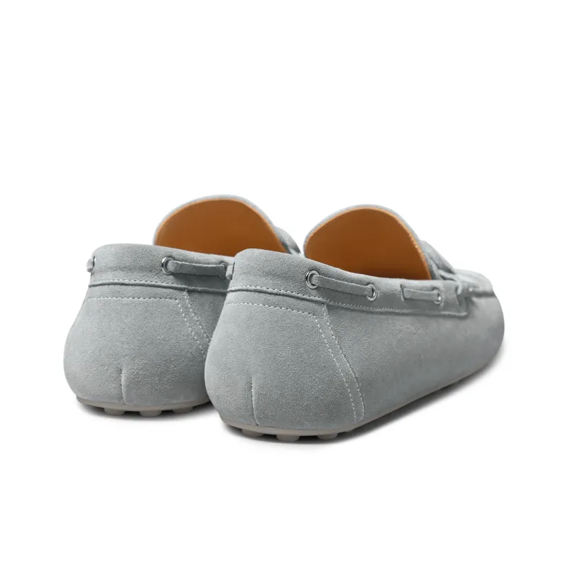 THOM WILLS Fashion Versatile Belt Buckles Gommino Loafers Casual Shoes Men's-20