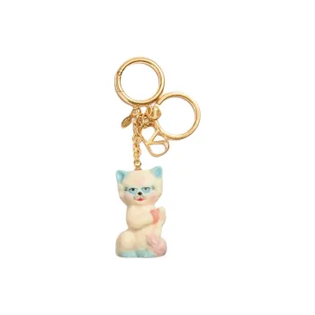 Valentino Brass Bag Charm Bag Merch Women's Multicolor