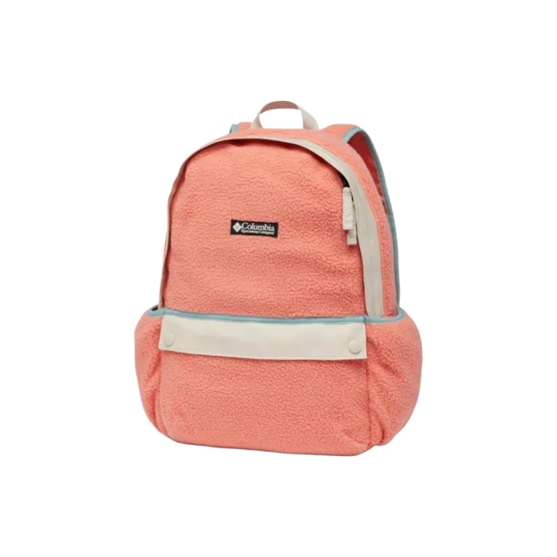 Columbia 14L Backpack Outdoor Bag Polyester With Sherpa Fleece Women's-0