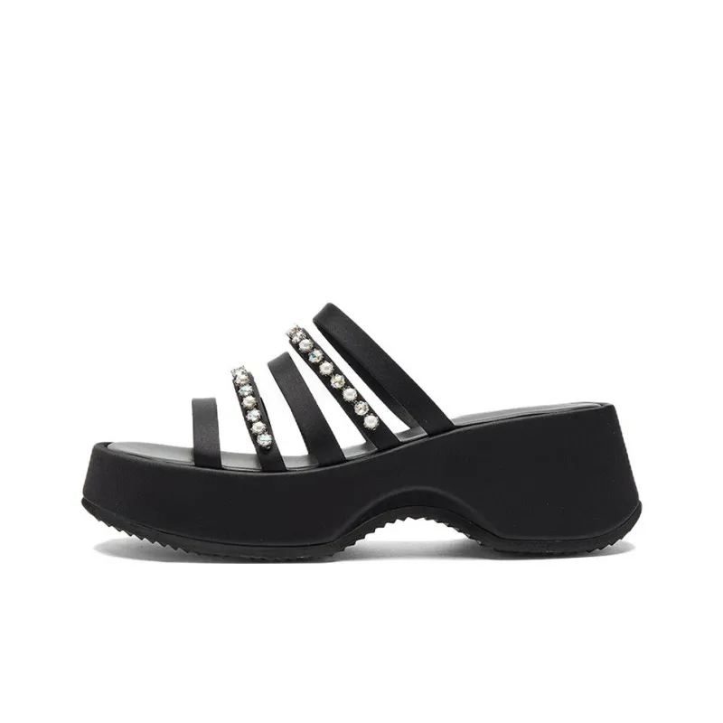 NINE WEST Abrasion Resistant Slide Slippers Women's-0