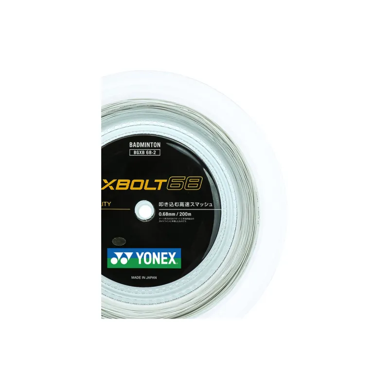 YONEX Badminton Racket Strings White Nylon, Forged Fiber Court Unisex-2
