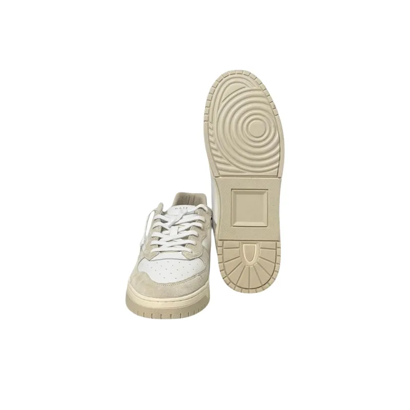 D.A.T.E Low Top Skateboard Shoes Men's White-4