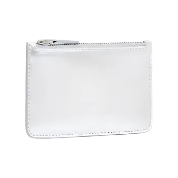 MANSUR GAVRIEL Lambskin Card Holder Women's Silver