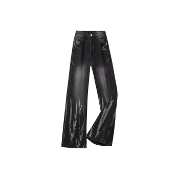 Double Dealer Jeans Unisex Black