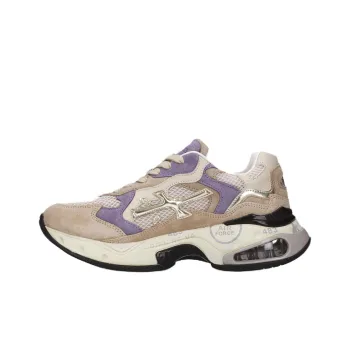 PREMIATA Sharky Low Top Casual Shoes Women's Beige