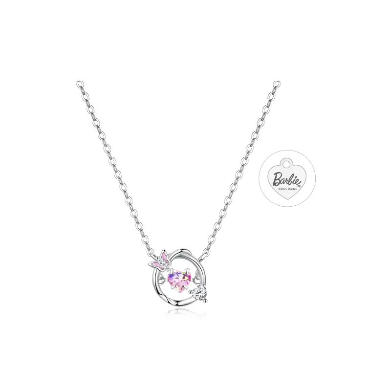 Barbie S925 Silver Necklaces Women's-3