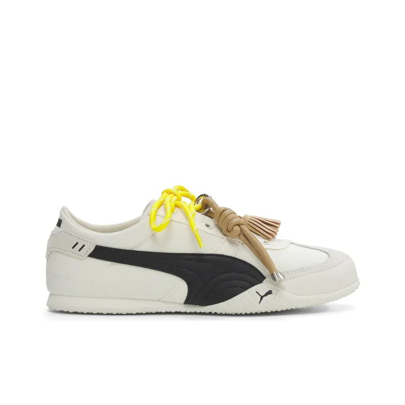 PUMA Bella UT Wear resistant And Lightweight Low Top Casual Shoes Unisex White Black-1