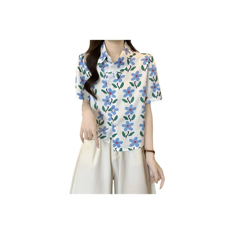 Flowers in water Shirts Women's-0