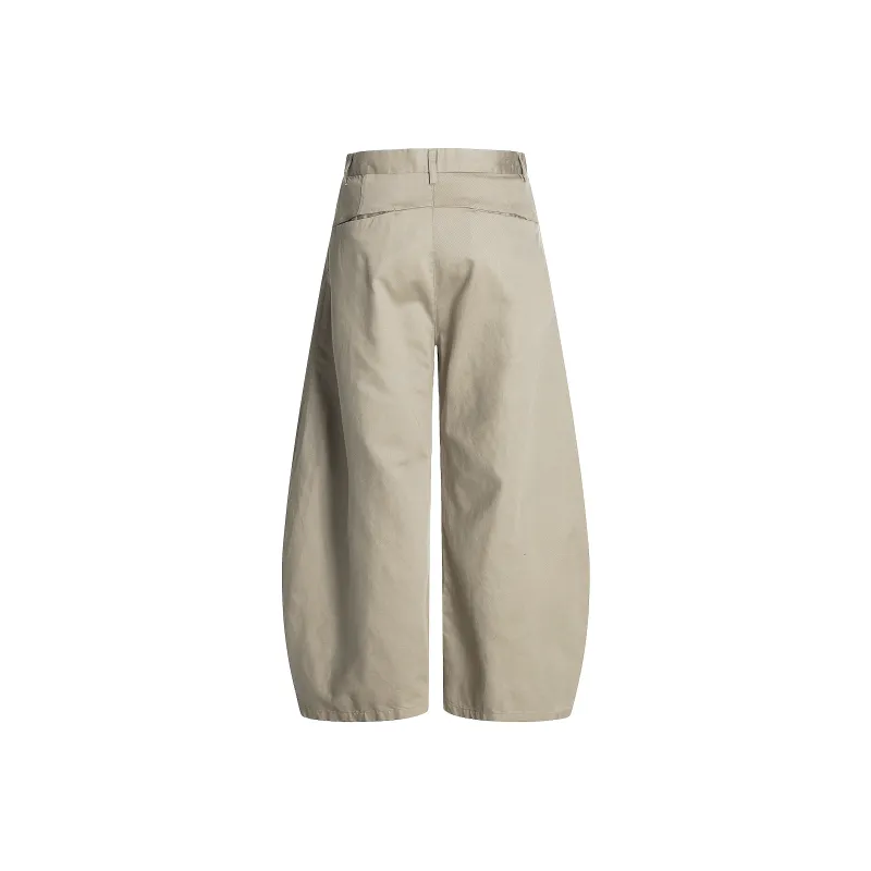 GBXM Casual Pants Unisex Light Khaki-2