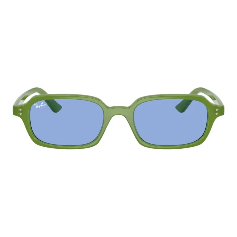 RayBan Acetate Plastic Irregular Shape Sunglasses Unisex Green-1