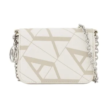 ARMANI EXCHANGEAE Polyester One Shoulder Wallet Women's White