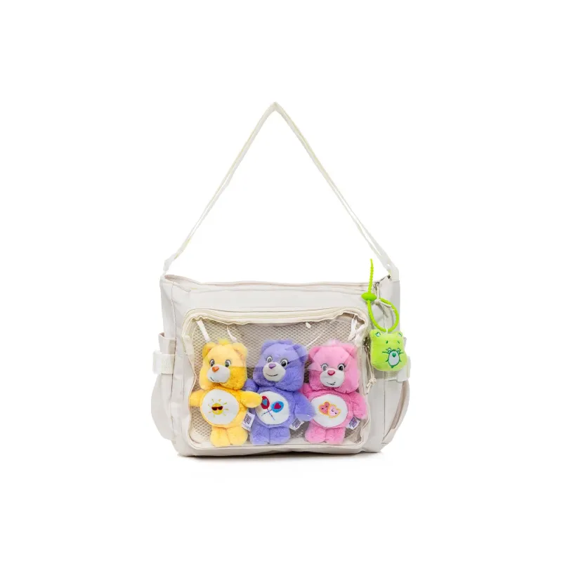 CAREBEARS Polyester Shoulder Bag Women's Beige-0