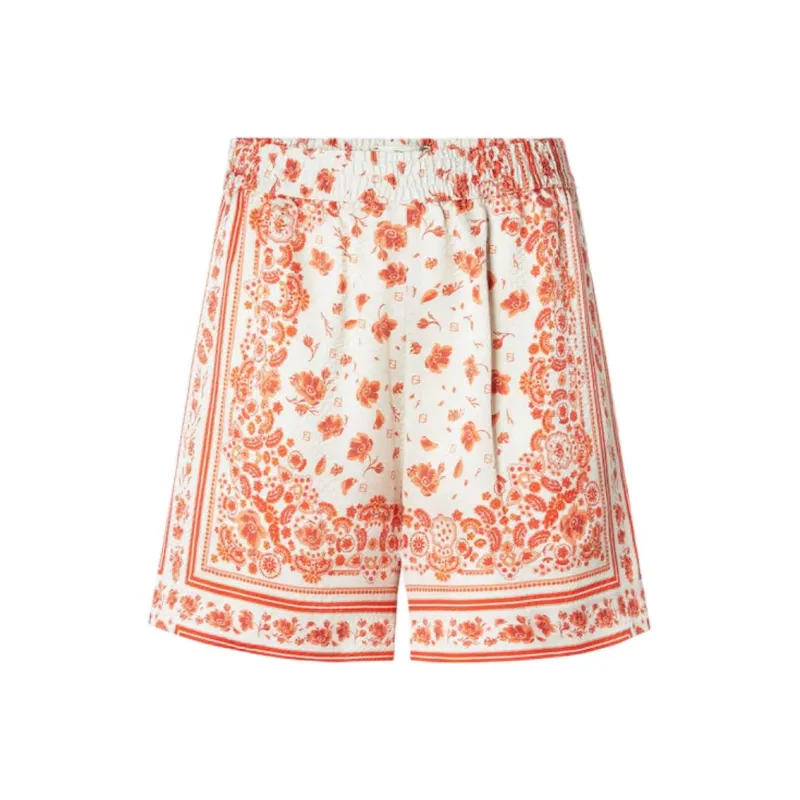 FENDI SS25 Casual Shorts Women's Orange-0