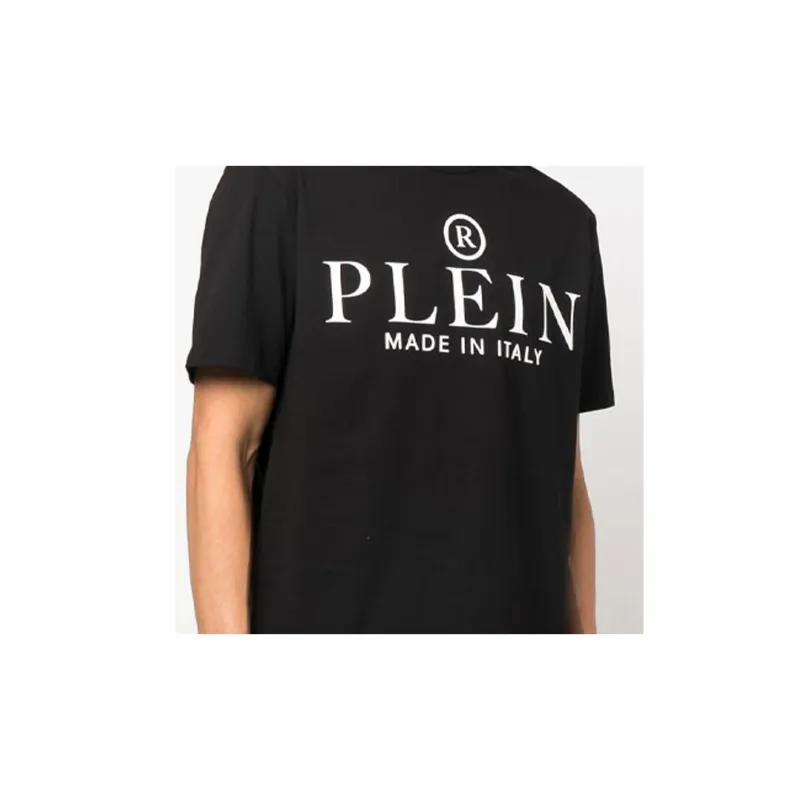 PHILIPP PLEIN Ss Logos Round neck T shirt-4
