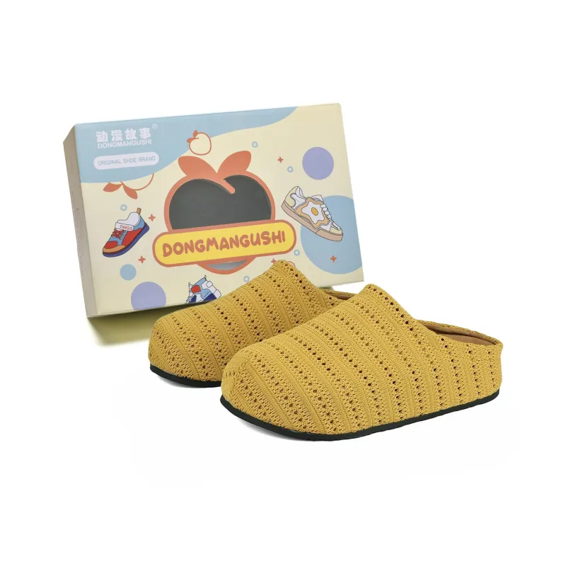 Anime Story Odor Resistant Abrasion Resistant Slip Resistant Closed Toe Slippers Women's-8