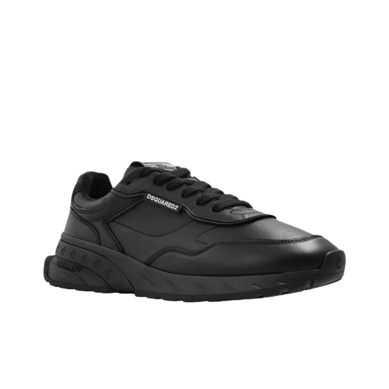 DSQUARED 2 Sprinter Low Top Casual Shoes Men's Black-2